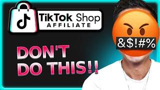 My TikTok Shop Affiliate Account GOT BANNED (and how you can AVOID IT)