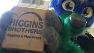 Unboxing Higgins Brothers Juggling Balls in Fursuit