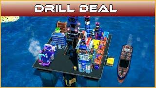 Drill Deal: Borehole Gameplay -  OIL RIG IN PIRATE WATERS [Pete Plays]