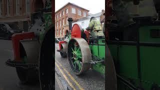 Titanic, incredible road rolling traction engine. #automobile #vintage #history #oldschool