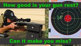 Can a different gun rest change your point of impact?