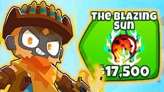 Something's Wrong With The BLAZING Sun... (5th Tier Desperado In Bloons TD 6)