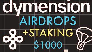 DYM Airdrop! Stake For More Airdrops! 2024