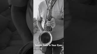 Smoke Gets in Your Eyes - Coleman Hawkins - Jerome Kern - tenor sax cover #jazzballad #saxophone
