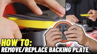 How to Change the Backing Plate on Your Machine Polisher [TORQ X 10FX and 15DA]