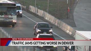 Traffic jams are getting worse in Denver