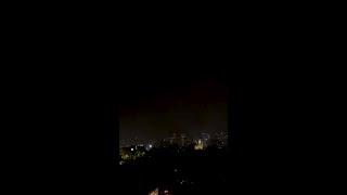 Lightning Bolts Strike Chicago Skyscrapers