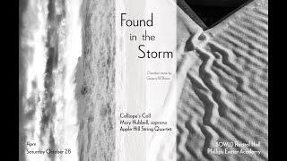 Found in the Storm — chamber music of G. W. Brown