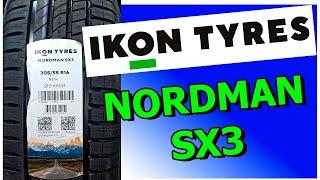 IKON TYRES Nordman SX 3 (NOKIAN TYRES) Первый обзор/замеры/сравние