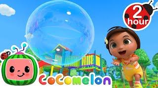 Can Nina Catch The Bubble?! | CoComelon - Nursery Rhymes with Nina