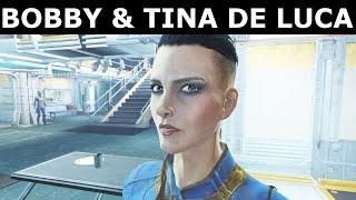 Fallout 4 - Tina De Luca Becomes Settler - "Dependency" Quest Both Options