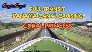 Coral Princess,  Panama Canal Full Transit, Pacific to Atlantic Ocean. #cruising #awesome #travel