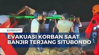 Banjir Terjang Situbondo, Warga Lansia Dievakuasi Hingga Jalur Surabaya-Banyuwangi Macet 10 Km