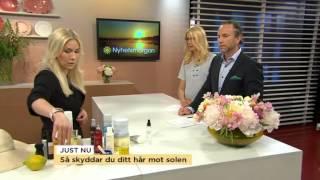 Så skyddar du ditt hår mot solen - Nyhetsmorgon (TV4)