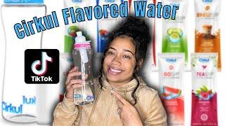 VIRAL TIKTOK CIRKUL WATER BOTTLE REVIEW | 0 Calories | 0 Sugar | Natural Flavors