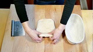 Shaping an Oval Loaf (Bâtard)