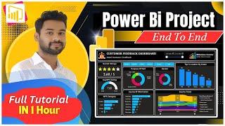 Real-Time Power BI Project| Start to End [ Customer Feedback Dashboard ]