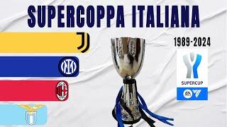 Supercoppa Italiana All Winners (1989-2024) | Italian Super Cup