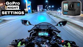 Ultimate GoPro Night Motovlog Tips  | Hero 10/11 & Older for Pro Quality Night Rides #gopro