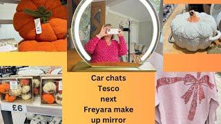 Come to Tesco and Next with me. Freyara make up mirror review (ad/gifted)