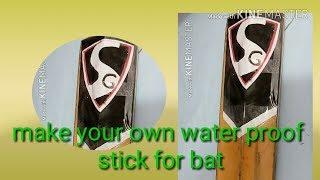 Make your own water proof sticker for bat