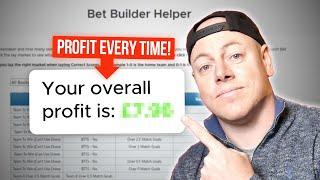 Profitable Bet Builder Strategy (Win Every Time With Matched Betting!)