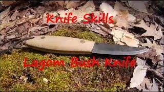 Bushcraft Knife Skills Lagom Bush Knife, Tension cutting, Score & Snap, Fast Peel