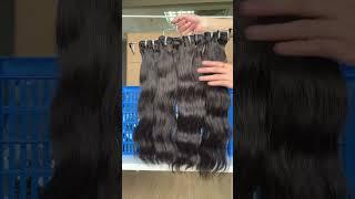 iqueenla Hair Products Indian Wavy Raw Hair Weaves 4 Bundles Ft.iqueenla hair