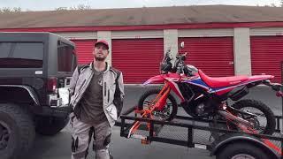 2021 Honda CRF 300L Rally: Trailer Setup and Tool Kit