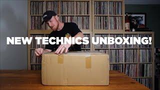 New Technics?! SL-1200MK7R Turntable Unboxing