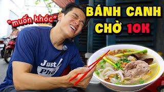 Người HQ "muốn khóc" với tô Bánh canh chờ 10k giữa lòng Sài Gòn !?