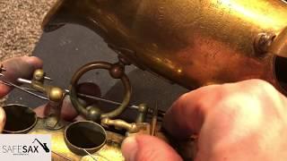 Saxophone repair - mechanical overhaul part 1 - new rods