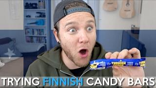 TRYING FINNISH CANDY BARS