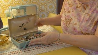 Mamaw's Jewelry  1960s Retro Roleplay  Sorting & Organizing Vintage Jewelry  Soft Spoken