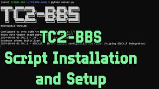 Meshtastic BBS Script Installation Process and Configuration