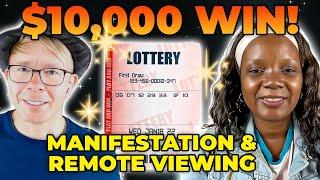 $10,000 Lottery Win Using Remote Viewing & Manifestation!