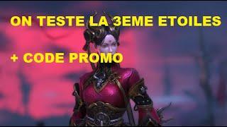 ARÈNE LIVE #308 : ON TESTE LA 3EME ETOILES DE SHUZEN + NEW CODE PROMO ! / Raid shadow legends fr