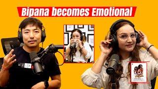 Bipana Thapa becomes Emotional!! Hrashwo Deergha!! Biswa Limbu Podcast ep 331