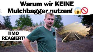 Mulchbagger an der S-Bahn? Darum geht's NICHT! 