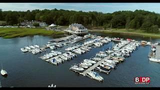 Cohasset Harbor Summer Drone Video Boston Drone Pilot