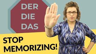 Learning 'der die das' all wrong?? | German with Laura