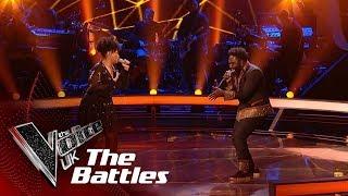 Emmanuel Smith vs Khadija sings Fallin The Voice U.k S8 The Battles - SUBTITULADO