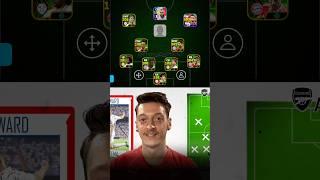 M. Özil picks his BEST 11  #efootball #efootball2024 #football #goat #fifa #viral #ozil #cr7