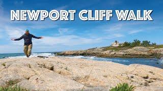 Newport Cliff Walk - Rhode Island (Mansions and Stunning Coastal Views)