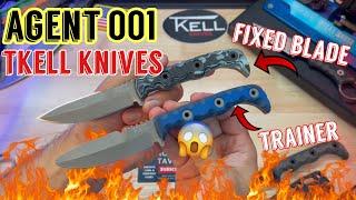 Greatest EDC Self Defense Fixed Blade? TKell Agent 001 by The Knife Junkie! 2024