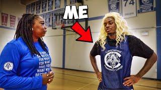 I Snuck Into A Girls High School Basketball Tryout!