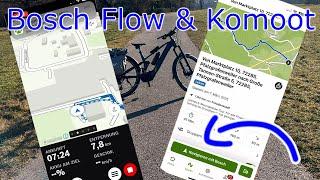 Bosch Flow APP und Komoot // Wie gut funktioniert das...?