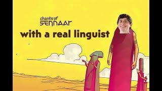 Another real-life linguist plays chants of sennaar level 3!! (the bard's language)