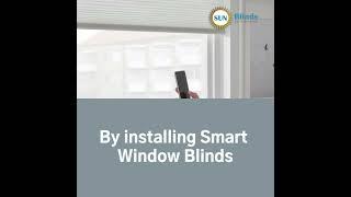 Smart Window Blinds | Sun Blinds | #windowblinds #calgary #vancouver #edmonton