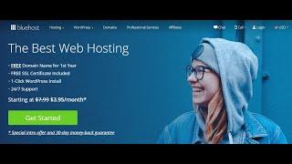 Best Web Hosting site in 2020 - Bluehost is Great For WordPress Hosting